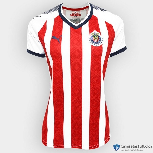 Camiseta CD Guadalajara Mujer Primera equipo 2017-18